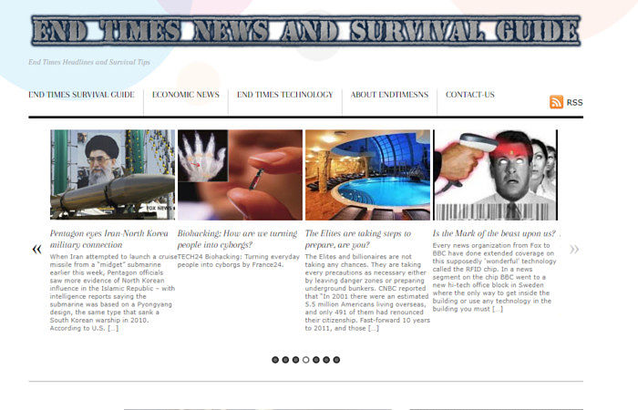 End times News and Survival Guide